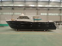 Yacht de luxe 11m 36 pieds Décoration en bois Catamaran en aluminium soudé Bateau de pêche sportif pour la navigation de plaisance familiale