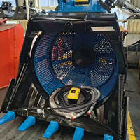 Godet de criblage rotatif hydraulique MONDE pour excavatrice, idéal pour le criblage de terre, de roche et de compost