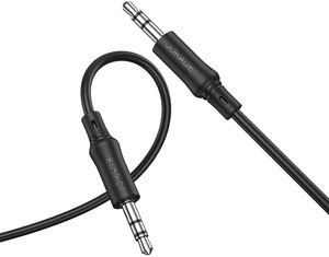 Cable de Audio Estéreo Jokade con Conector de 3.5mm, 1m, Negro - Product Image 2