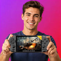 Konsol Game Genggam X9PLUS PSP Generasi Ketiga 32GB Layar Besar 51 Inci 10 Emulator Terbaik 128 Game