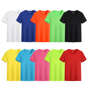 เสื้อยืดออกกำลังกายแห้งเร็วสำหรับผู้ชาย แขนสั้น สำหรับวิ่ง ฟิตเนส เล่นกีฬา ทีมกีฬา แบบเรียบๆ รับผลิตตามสั่งขายส่ง - Product Image 4