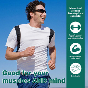 El polvo de creatina de alta calidad con Monohidrato de Creatina es compatible con la fuerza muscular y la mente saludable para atletas polvo de creatina - Product Image 3