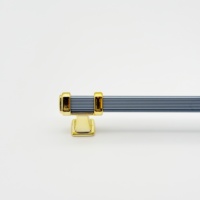 JUNBAI Poignées et boutons en aluminium-Forme de barre moderne pour cuisine salle de bain salon armoires d'entrepôt-Installation facile et durable