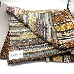 Tissu d'ameublement en velours velouté doré imprimé, résistant aux taches, 200-370 g/m², pour canapé - Product Image 1