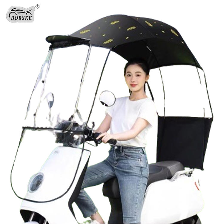 Motorcycle Umbrella Outdoor Windproof Electric Bike Cover