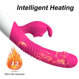 Hot Sale Clit <span class=keywords><strong>Oral</strong></span> Saugen Zauberstab lecken Kaninchen Vibrator Masturbation Spielzeug Sexspielzeug für Frauen - Product Image 3