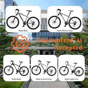 จักรยานเสือภูเขา VTT Forever sepeda <span class=keywords><strong>MTB</strong></span> ระบบกันสะเทือนแบบเต็มความเร็ว21สปีดสำหรับผู้ใหญ่ - Product Image 2