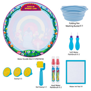 แผ่นรองขยุกขยิกน้ำปลอดสารพิษสำหรับเด็กเล่นกระดาน<span class=keywords><strong>วาด</strong></span><span class=keywords><strong>ภาพ</strong></span>และ<span class=keywords><strong>วาด</strong></span>รูปของเล่นด้วยพู่กัน - Product Image 3