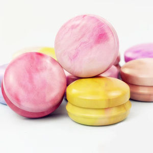 12 Piezas de Mini Cajas de Hojalata Elegantes con Forma de Flor para Velas, Bálsamos, Estuche Redondo Vacío para Almacenamiento - Product Image 4