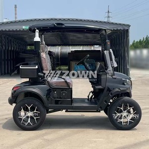 Carrito de Golf Eléctrico ZOWN de 4 Plazas, Peso en Vacío de 300-400 kg, Velocidad Máxima de 30 km/h, para Uso en Mantenimiento de Villas - Product Image 1