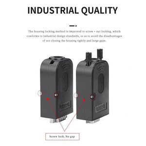 DB15 VAG cắm 3-Row nam nữ 3 + 9 VGA solderless nối 15 pin độ nét cao màn hình máy tính kết nối máy chiếu - Product Image 2