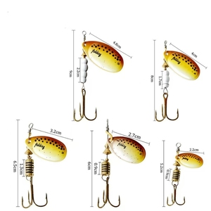 <span class=keywords><strong>Esca</strong></span> Artificiale Multicolore Realistica con Ancoretta per Pesca in Mare, Marlin, Carpa, Spigola, Trota, <span class=keywords><strong>Esca</strong></span> da Pesca in Metallo Resistente - Product Image 3