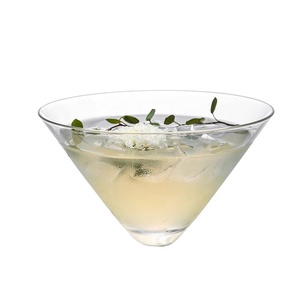 Vaso de Cóctel Cónico Creativo, Taza para Beber Té Chino, Vasos de Cristal sin Tallo para Jugo y Cóctel - Product Image 6