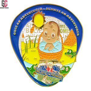 15 años de fábrica Custom PATH FINDER Adventurer Master Guide Youth Jesus Lapel Pin sets 2024 - Product Image 2