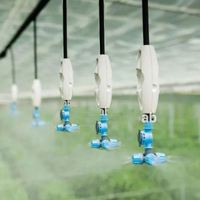 Brumisateur agricole micro 360 degrés pour système d'irrigation par pulvérisation, à suspendre sur arroseur