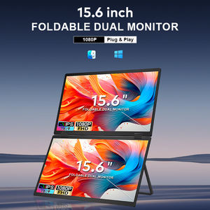 Monitor Portátil Doble Plegable IPS de 15.6 Pulgadas Full HD 1080P para Windows, Mac, Portátiles, Negocios, Juegos, USB C, en Oferta - Product Image 3
