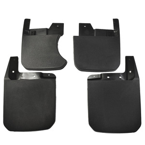 Garde-boue Jeep Gladiator 2023-2024, 4 pièces, matériau PP+TPR, noir, protection des pneus - Product Image 4