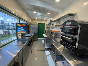 Modular nhà thép tòa nhà chuyển đổi thức ăn nhanh cafe cà phê cửa hàng di động thanh container nhà hàng - Product Image 5