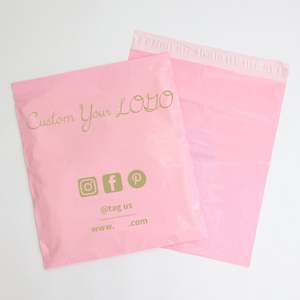 Enveloppes d'emballage personnalisées avec logo, polymailers, emballages pour petites entreprises, sacs d'expédition pour les fournitures de boutiques de vêtements - Product Image 3