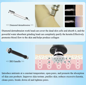 Máquina Facial Profesional de Oxígeno, Dispositivo Multifuncional de Alta Frecuencia Jet Peel, Analizador de Piel en Venta - Product Image 6