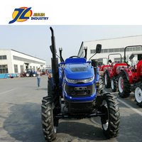 Tracteur à roues 4x4 robuste de 70 CV avec moteur et boîte de vitesses, haute productivité, herse à disques, fabriqué en Chine, vente chaude