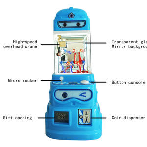 Máquina de garra de grúa de juguete que funciona con monedas Mini juego de <span class=keywords><strong>Arcade</strong></span> y regalo a la venta - Product Image 1