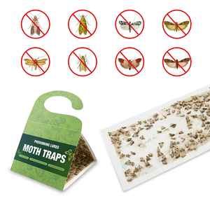 Produits phares : Pièges anti-<span class=keywords><strong>mites</strong></span> <span class=keywords><strong>de</strong></span> qualité supérieure, doublement efficaces, non toxiques et puissants, avec phéromones pour placards et tapis - Product Image 6