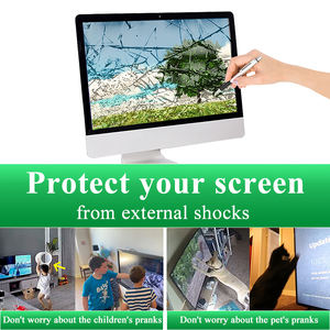 واقي شاشة من البولي إيثيلين تيريفثالات (PET) مضاد للخدش وحاجب للضوء الأزرق معتمد من TUV بدرجة AAA لأجهزة الكمبيوتر المحمولة مع تغطية كاملة بحواف منحنية 2.5D - Product Image 4