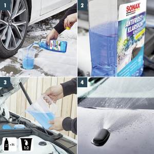 Concentrado Anti-escarcha y Clear View Citrus de 1 Litro, Líquido para Parabrisas de Automóvil para Climas Más Cálidos - Product Image 3