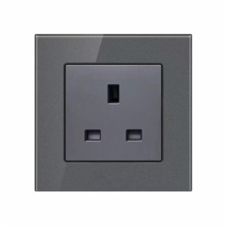 20A High Power 45A Tempered Glass British Dingdong Doorbell 13A Feishu Exhaust Fan Wall Switch Panel