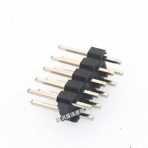 Jia Hongsheng 2.54mm Pitch Double Row Header 2x2P To 40P <b>Iron</b> Gold Plated Copper Pins Electrical Connectors - Product Image 2