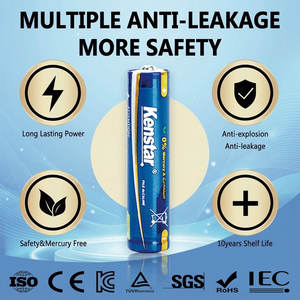 Pin Alkaline <span class=keywords><strong>AA</strong></span> <span class=keywords><strong>1.5V</strong></span> Ultra LR6 LR03 dung lượng cao 3000mAh, nhà máy sản xuất OEM/ODM, cung cấp số lượng lớn, có chứng nhận CE KC - Product Image 3