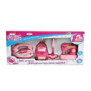 I bambini a casa gioca elettrico <span class=keywords><strong>giocattolo</strong></span> di plastica della macchina per cucire con <span class=keywords><strong>aspirapolvere</strong></span> <span class=keywords><strong>giocattolo</strong></span> - Product Image 1