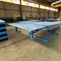 Plateforme de chargement et de déchargement électrique hydraulique fixe spécifique à la plateforme CHANGDING CFY-10T, construction en acier à haute teneur en manganèse, capacité de charge élevée