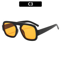 Lunettes de soleil en gros à prix abordable – Style rétro carré, surdimensionnées, pour hommes et femmes, avec dessus plat – Promotion directe usine – Montures de lunettes