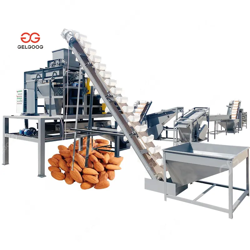 Almond Grader, Cracker, Peeler Machine/Almond Cracker/Almond Cracking Machine