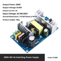 Module d'alimentation industriel sur rail DIN AC/DC 100-240V vers 12V/24V/36V/48V, conversion AC-DC stabilisée haute puissance