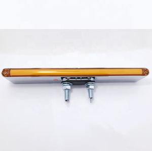 Kit luci rimorchio camion a Led, luci a doppia faccia a led luci parafango a piedistallo a led con visiera cromata per freightliner century <span class=keywords><strong>columbia</strong></span> - Product Image 1