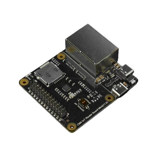 Raspberry PI 4b Mini Soft Router openwrt Dual Gigabit Ethernet Port CM4 iot Expansion Board