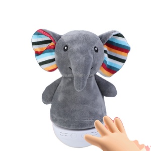 Luckytoys New Baby Toys LED Plush Tumbler Wobble Tummy Time Roly Poly Toy con melodías musicales - Product Image 1