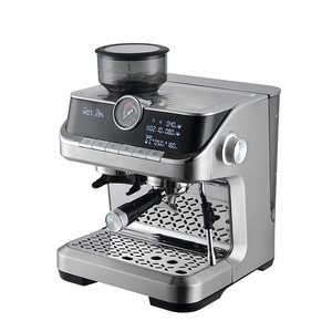Cafetera Espresso de Acero Inoxidable con Enchufe Europeo y Función de Preparación Automática para Hoteles y Hogares - Product Image 3