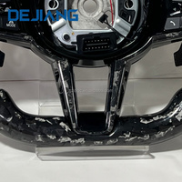 Volant de voiture en fibre de carbone 5au avec chauffage, vibration et LED pour BMW G30 G20 G32 G01 G02 G87 G80 G82 G42 G11 G12 G13