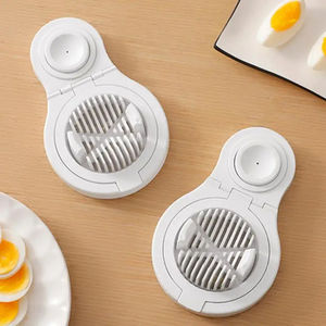 Usine En Gros Prix Le Plus Bas De Qualité Alimentaire Pp Oeuf Outils Oeuf Trancheuse En Plastique Oeuf Cutter - Product Image 1