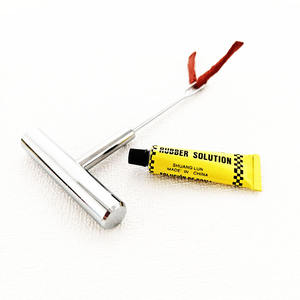 Kit de réparation de pneus robuste Toolon pour voiture avec outil à poignée et bouchons de réparation de pneus - Product Image 5