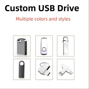 Memoria USB 2,0 de metal de gran capacidad personalizada de 8GB a 256GB con logotipo 3,0 - Product Image 6