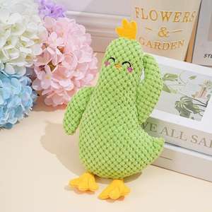 Yeni Peluş Uyku Arkadaşı Yeşil Tavuk Dayanıklı Çiğneme Oyuncağı Köpekler Evcil Hayvan Sesli Oyuncak Köpek Oyuncağı Toptan - Product Image 6