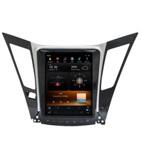 Système de navigation intelligent pour voiture avec écran vertical IPS Android de 8e génération pour Hyundai Sonata