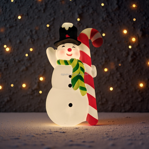 Lumières de Noël LED imperméables pour l'extérieur, décoration de Noël en plastique, ornements <span class=keywords><strong>Olaf</strong></span>, accessoires - Product Image 5