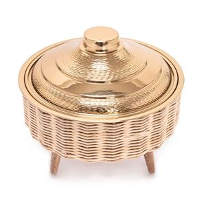 Calentador de Alimentos para el Hogar, Hoteles y Restaurantes, Olla para Hotpot, Cazuela, Vajilla, Calentador de Alimentos de Acero Inoxidable, Olla para Servir Hotpot - Product Image 3