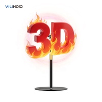 Ventilador Holográfico 3D Ultra Claro de 42CM con Soporte de Escritorio, Pantalla LED, Caja de Luz Publicitaria, Señalización Transparente, Equipo de Hologramas